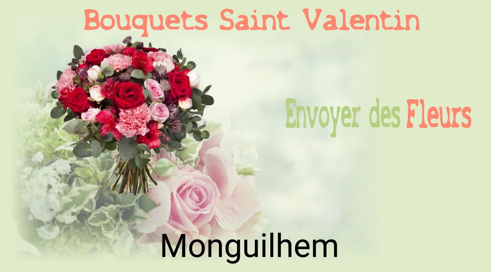 Roses de Saint-Valentin livrées à Monguilhem